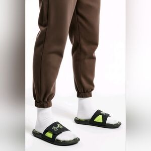 UNDER ARMOUR MERCENARY SLIDE SANDALS SLIPPERS 4D FOAM BOYS / GIRLS SZ 3 YOUTH